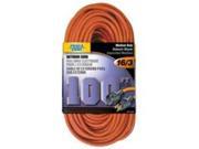 Cord Ext 16Awg 3C Cu 100Ft 10A Power Zone Extension Cords OR501635 Orange Copper