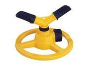 3 Arm Rotary Sprinkler TOOLBASIX Sprinklers GS9092 Yellow 045734621893