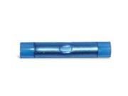 Splc Butt 16 14Awg Blu Nyln CALTERM INC Accessories 65507 Blue Nylon