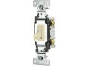SWTCH TOGG 120 277VAC 15A 1P COOPER WIRING Ivory CSB115STV SP 032664709920