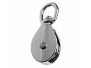 Pulley Rope 11/32in 13.5lb 1in Baron Mfg Rope Pulleys C-0173zd-1 Cadmium Plated