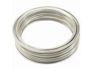 Wire Util 19Ga 30Ft Ss THE HILLMAN GROUP Wire Packaged 50177 Stainless Steel