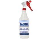 Combination Trigger Sprayer Bottle 32 Oz Red White SM ARNOLD 92 763 Red White