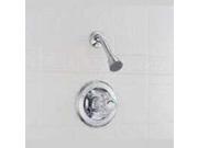 Chrm Shwr Fauct 1Hdl Press Bal DELTA FAUCET CO Delta Tub Shower Single Han