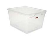 Clear Base 71Qt RUBBERMAID HOME Storage Containers 3Q34 00 CLR 071691419556