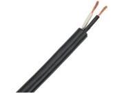 Coleman Cable Inc. 232860408 16 Gauge 2 Conductor SJEW Round Black Rubber Cable