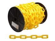 Chn Decorator No 18 60Ft 0.4In CAMPBELL CHAIN Chain Plastic 099 0837 Yellow