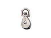 Pulley Rope 1/2in 22lb 2in Baron Mfg Rope Pulleys C-0173zd-2 Nickel Plated
