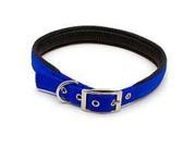 Double Pet Collar 1 x 26 Belt Nylon Blue ASPEN PET Collars 21408 Blue Nylon
