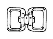 Swvl End Dbl 3/4in Zn Pltd Baron Mfg Chain - Swivel 2017z Zinc Plated