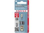 MagLite 5 Cell Mag Num Star Xenon C or D Replacement Lamps 1 Pk.