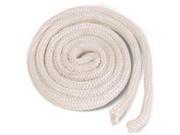 3 8INX6 WH FG ROPE ONLY IMP Imperial Heat Proof Cements Gaskets GA0154 White