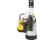 Combo Sump Pump System 1/3hp Basement Watchdog Pumps And Equipment Dfk961