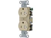 Indst Tamper Recept 20A Ivr Hubbell Electrical Products Receptacles and Switches