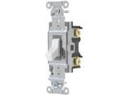 Spec Togl Switch 3Way 15A Wh Hubbell Electrical Products CS315W 783585532202