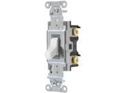 Spec Togl Switch Sp 20A Wh HUBBELL ELECTRICAL PRODUCTS Receptacles and Switches