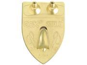 2Pk Ook Shield Picture Hanger 50 Lb Steel Gold THE HILLMAN GROUP 55005 Gold