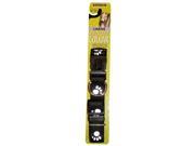 Adjustable Reflective Pet Collar 1 x 16 26 Belt Nylon Black ASPEN PET