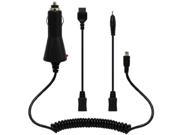 Multi Tip Vehicle Charger For Samsung Nokia And Mini Usb Phones Black FoneGear