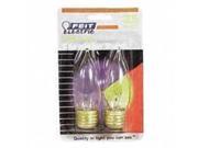 Bp25Efc Flame Tip Chandelier Light Bulbs Clear Feit Electric Light Bulbs 00184