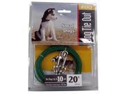 20 Puppy Tie Out Cable Boss Pet Products Pet Supplies Q222000099 083929006421