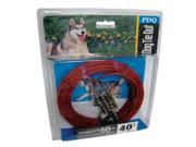 40 Large Dog Tie Out Boss Pet Products Pet Supplies Q3540SPG99 083929003802