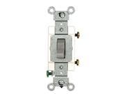 Heavy Duty Grounding Switch 20A Leviton Receptacles and Switches CS120 2GS