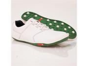 True Linkswear True Tour 9 White/Green Mens Golf Shoes Bundle 2 Pr Free Socks