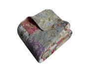 Greenland Home Blooming Prairie Accessory Throw Blanket