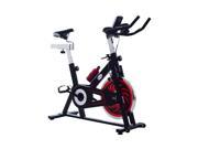 Soozier Indoor Stationary Cycling Exercise Bike w/LCD 