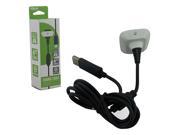 KMD Charge Cable Charger for Xbox 360 White