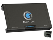 Planet Audio Ac2400.4 2400W 4 Channel Car Power Amplifier Amp Ac24004 Remote