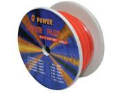 New Qpower 0gaor25ft Orange 0 Ga 25' Spool Car Audio Power & Ground Wire 0 Gauge