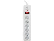 Ge 14092 6 outlet Surge Protector white 10 ft Cord