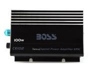 New Boss Ce102 Mini 100W 2 Ch Car Audio Amplifier Amp 100 Watt 2 Channel