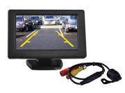 New Tview Rv43c Tft Lcd Car Screen Video Rear View Mirror Monitor Backup Camera