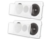 Acoustic Audio CC6 In Wall 6.5 Center Channel Speakers In Ceiling 600 Watt 2CC6