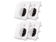 Acoustic Audio IW191 In Wall Speaker 2 Pair Pack 2 Way Home Theater 800W IW191 2PR