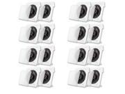 Acoustic Audio LC265i In Ceiling 6.5 Speaker 8 Pair Pack 4000W Home Theater LC265i 8PR
