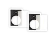 Theater Solutions 65WFG Frames and Grills for 6.5 Inch In Wall Speakers Pair