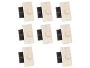 Theater Solutions TSVCD A Indoor Speaker Volume Controls Almond Dial Audio Switches 8 Piece Pack