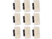 Theater Solutions TSVCS A Indoor Speaker Volume Controls Almond Slide Audio Switches 9 Piece Pack