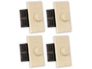 Theater Solutions TSVCD I Indoor Speaker Volume Controls Ivory Dial Audio Switches 4 Piece Pack