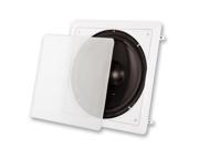 Acoustic Audio IW S10 In Wall 10 Home Theater Passive Subwoofer Speaker Bass Sub