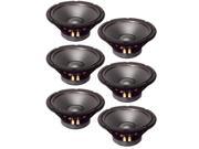 6 Goldwood Sound GW 10PC 4 Heavy Duty 4ohm 10 Woofers 400 Watts each Replacement Speakers