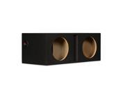10DP Ported Dual 10 Car Bass Box Speaker Enclosure Cabinet for Car Truck SUV