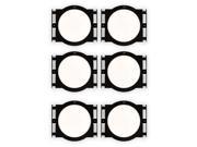 Theater Solutions RK6C In Ceiling Installation Rough In Kit for 6.5 Speakers 3 Pair Pack