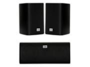 Acoustic Audio AA351B and AA35CB Indoor Speakers Home Theater 3 Speaker Set