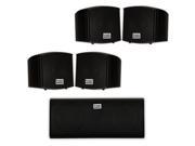 Acoustic Audio AA321B and AA35CB Indoor Speakers Home Theater 5 Speaker Set