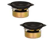 2 Goldwood Sound GW 204 8S Shielded 4 Woofers 70 Watt each 8ohm Replacement Speakers